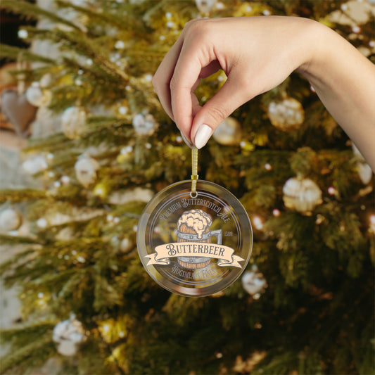 Butterbeer Glass Ornaments - Fandom-Made