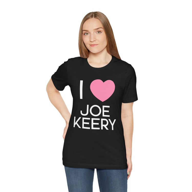 I Love Joe Keery Unisex T-Shirt - Fandom-Made