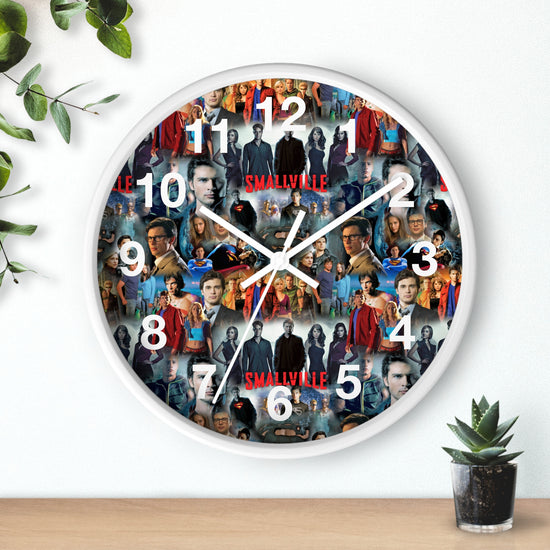 Smallville Collage Wall Clock - Fandom-Made