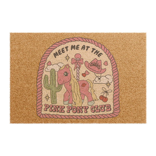Meet Me At The Pink Pony Club Doormat - Fandom-Made