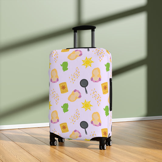 Tangled Luggage Cover