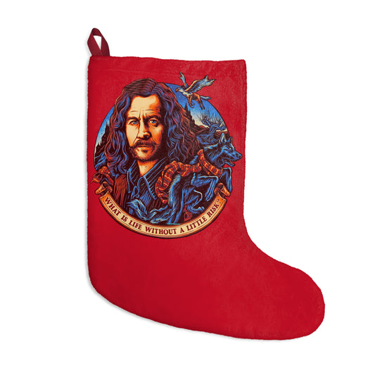 What's Life Without a Little Risk Christmas Stocking - Fandom-Made
