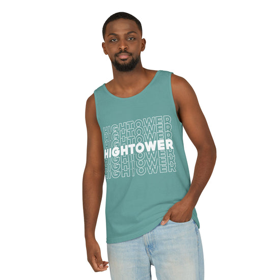 Hightower Unisex Garment-Dyed Tank Top - Fandom-Made