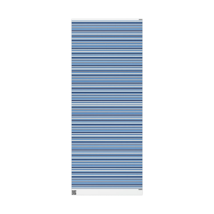 Blue Stripes Wrapping Paper - Fandom-Made