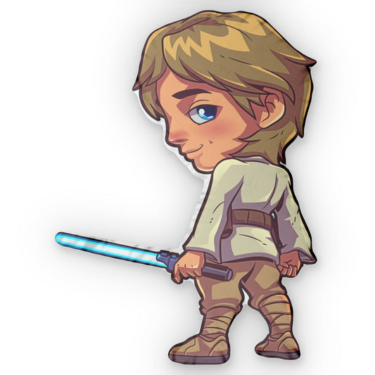 Luke Skywalker-Shaped Pillow - Fandom-Made