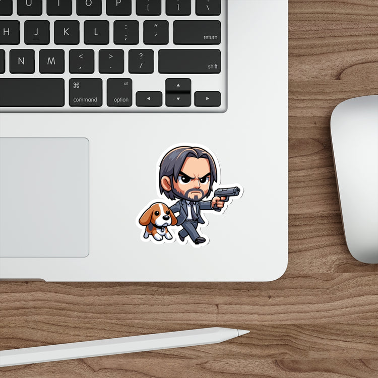 John Wick And Daisy Die-Cut Stickers - Fandom-Made