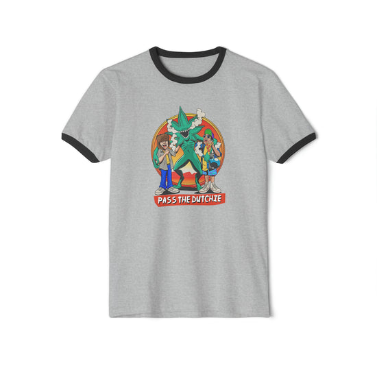 Pass The Dutchie Ringer T-Shirt - Fandom-Made