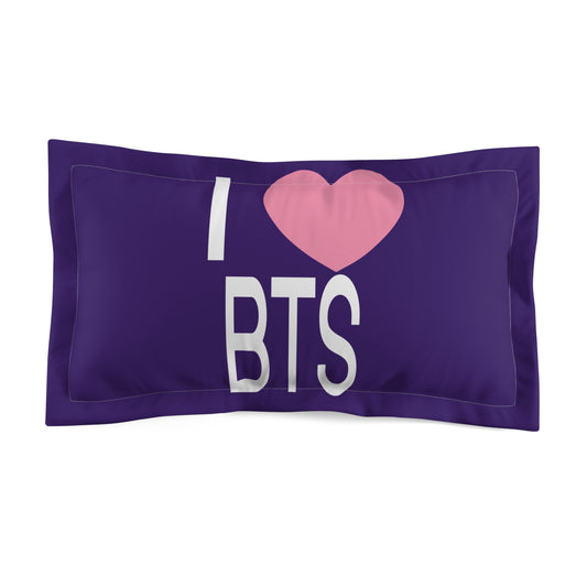 I Love BTS Pillow Sham