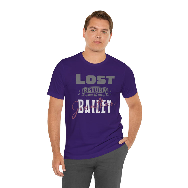 Lost Return To Jonathan Bailey Unisex T-Shirt - Fandom-Made