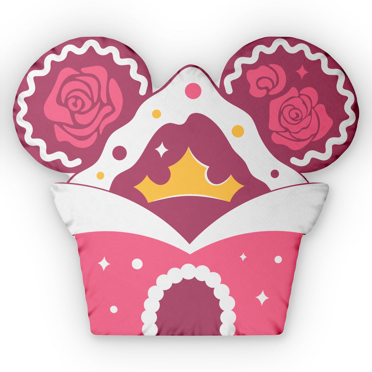 Princess Aurora Gingerbread House-Shaped Pillow