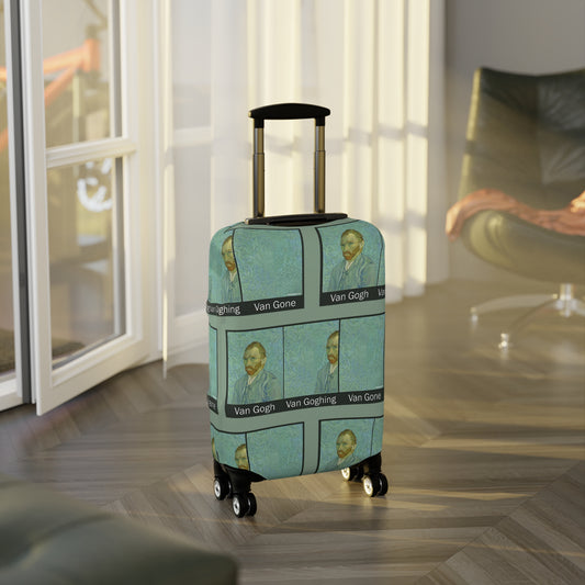 Vincent Van Goghing Luggage Cover