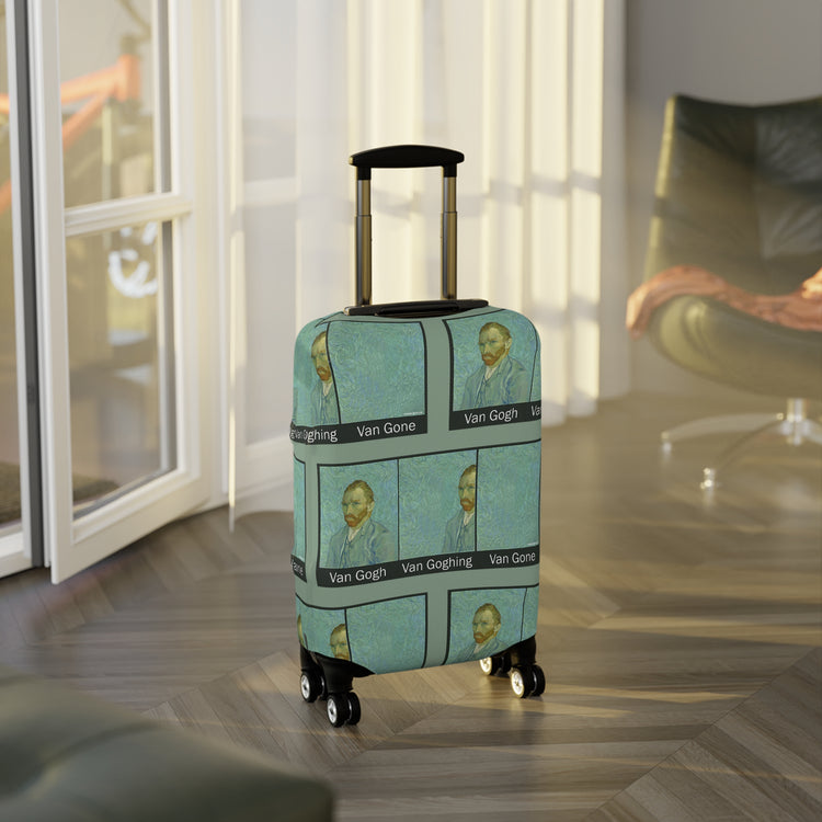 Vincent Van Goghing Luggage Cover