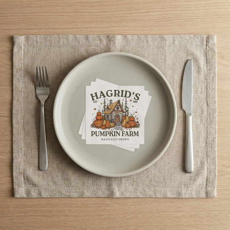 Hagrid's Pumpkins Napkins