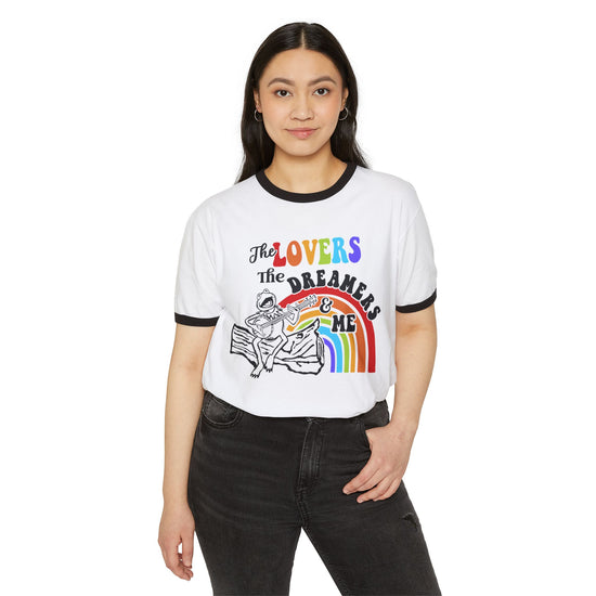 The Lovers And Dreamers Unisex RInger T-Shirt - Fandom-Made