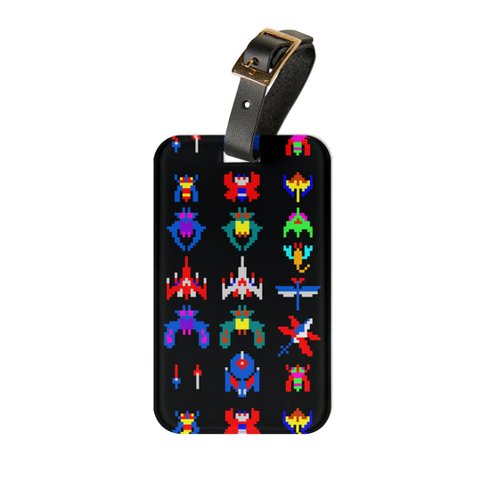 Galaga Luggage Tag - Fandom-Made