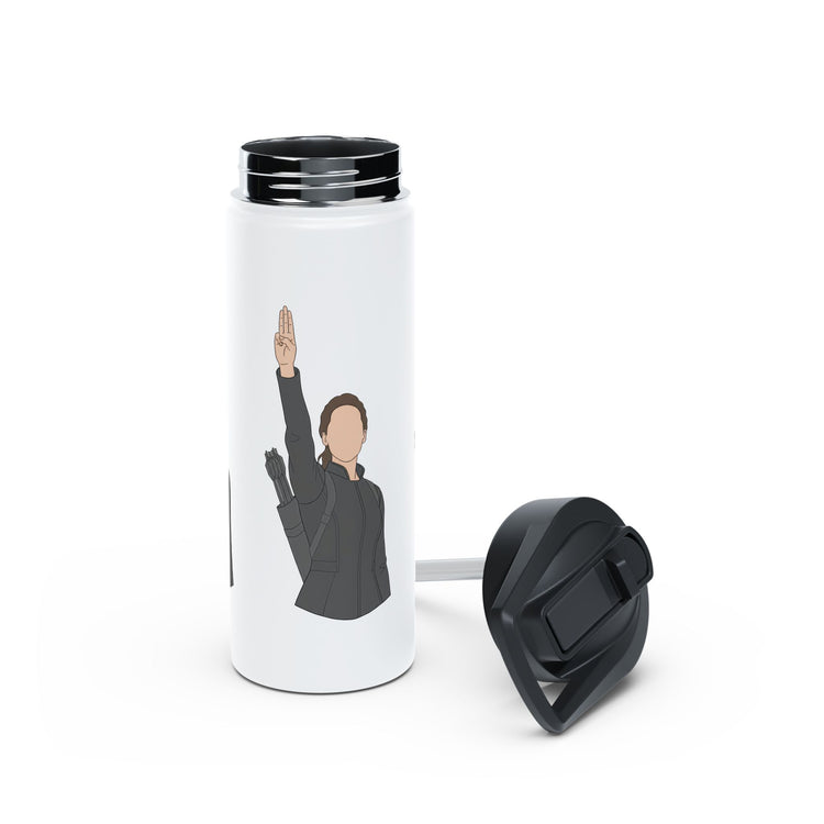 Katniss Water Bottle - Fandom-Made