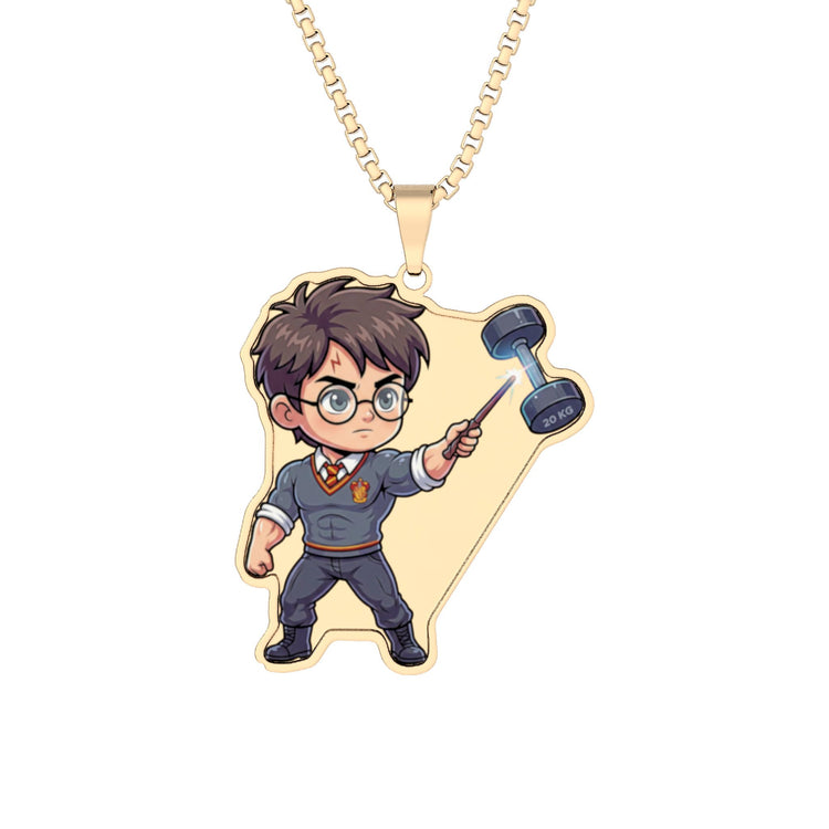 Workout Potter Pendant