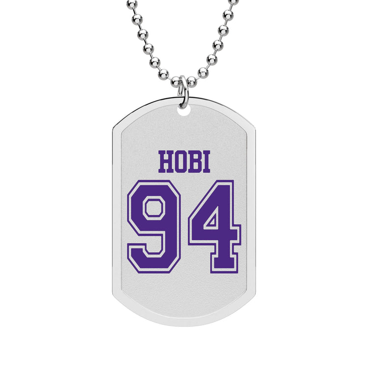 Hobi 94 Dog Tag with Chain