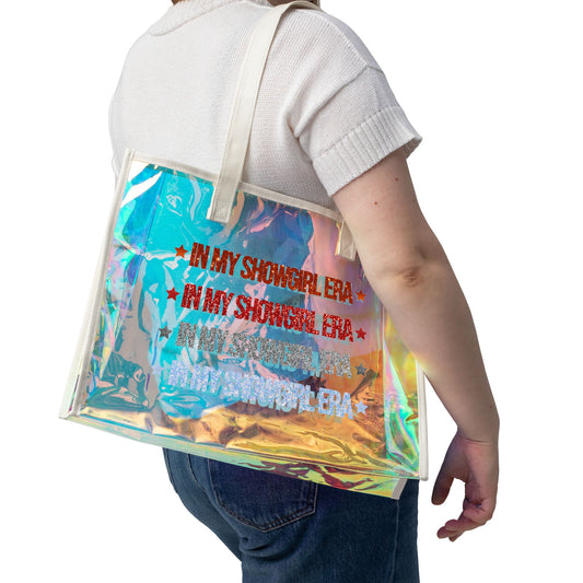 Showgirl Era Holographic Tote Bag - Fandom-Made