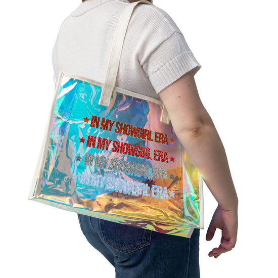 Showgirl Era Holographic Tote Bag - Fandom-Made