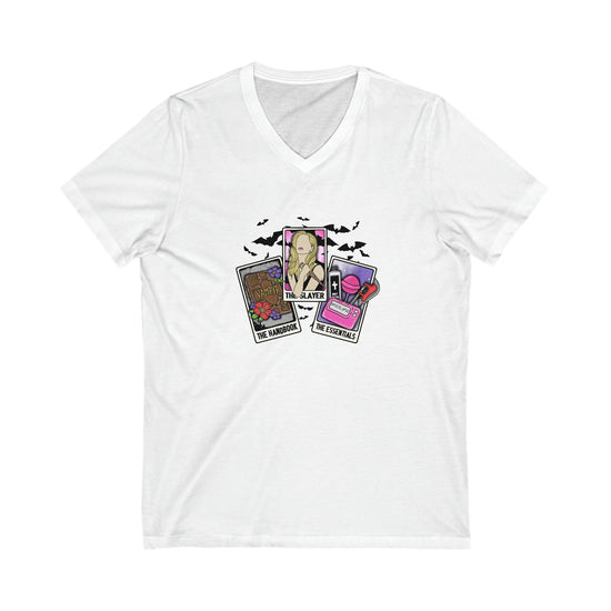 Buffy Tarot Cards V-Neck Tee - Fandom-Made