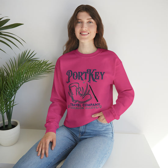 Port Key Travel Sweatshirt - Fandom-Made