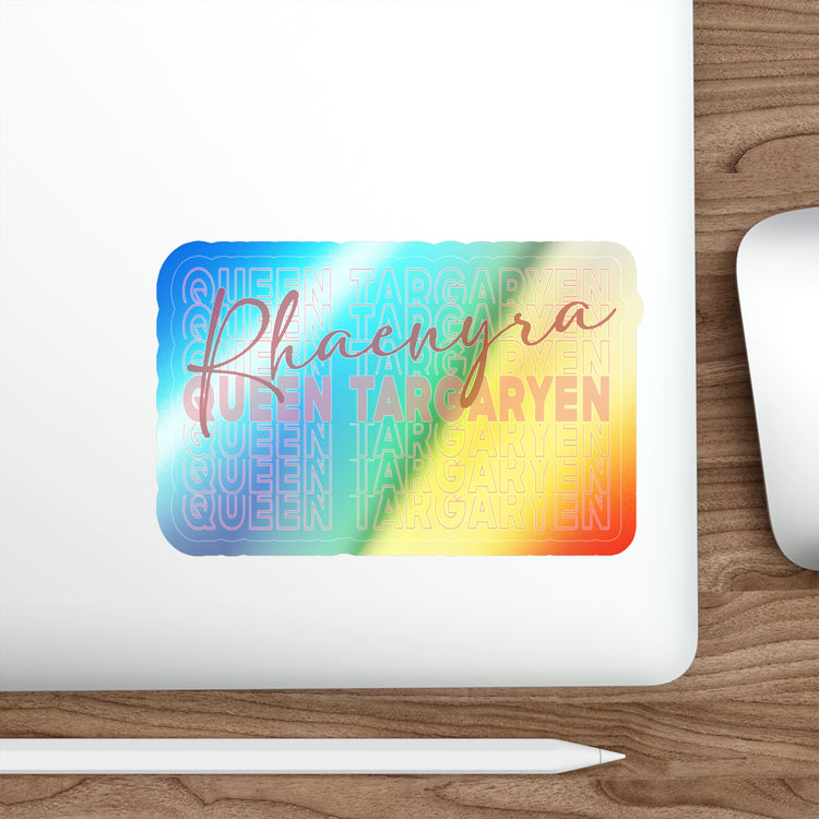 Queen Rhaenyra Holographic Sticker