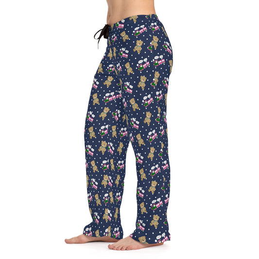 Choo Choos And Teddy Bears Women's Pajama Pants