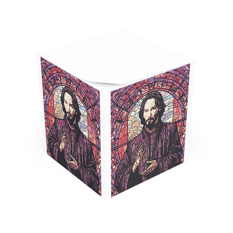 Saint Keanu Note Cube