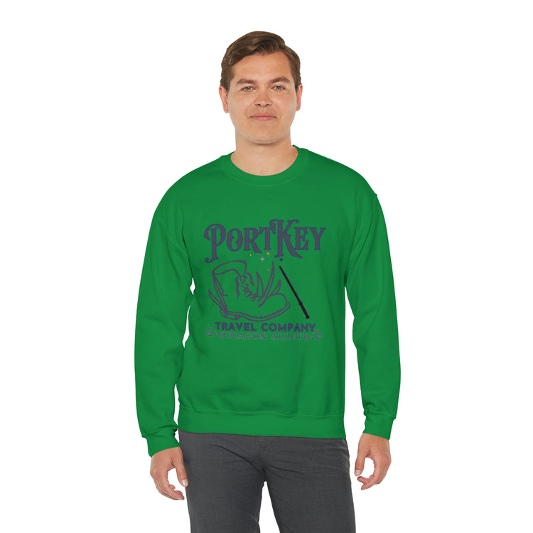 Port Key Travel Sweatshirt - Fandom-Made