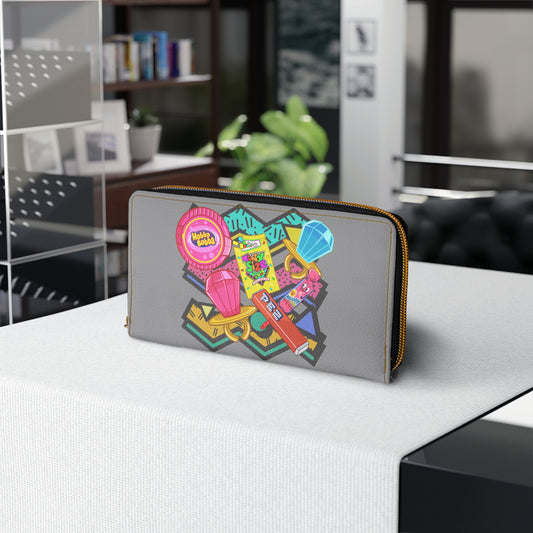 '90s Candy Zipper Wallet - Fandom-Made
