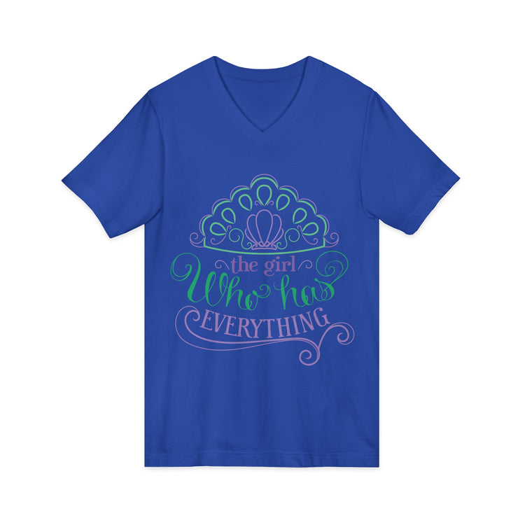 The Girl Who Has Everything V-Neck Tee