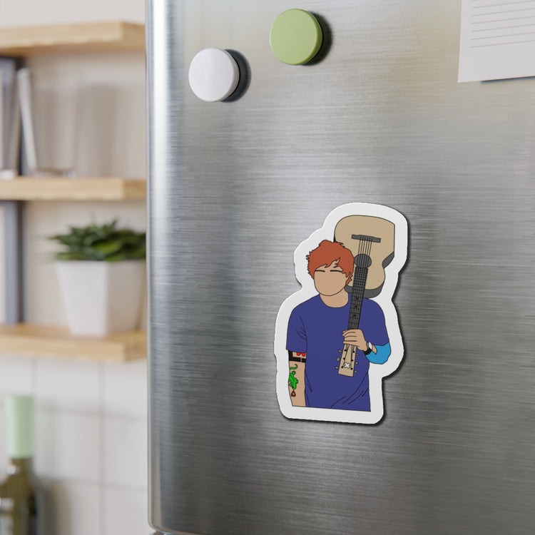 Ed Sheeran Die-Cut Magnet