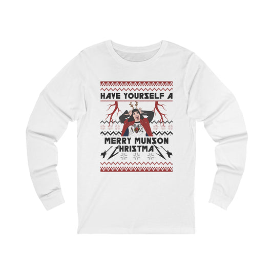 Merry Munson Unisex Long Sleeve T-Shirt