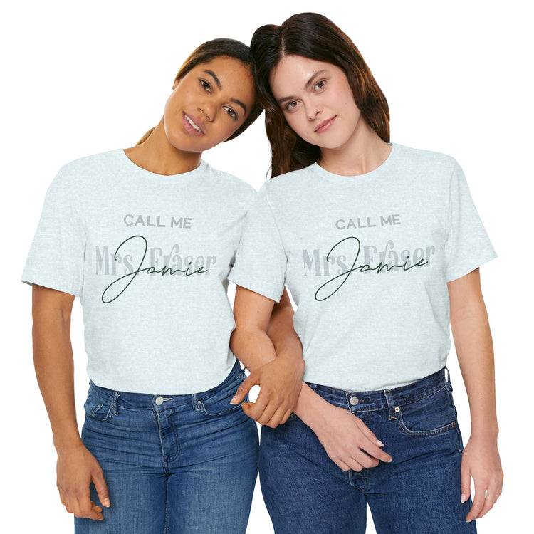 Call Me Mrs. Fraser Unisex T-Shirt - Fandom-Made