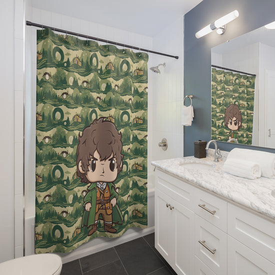 Frodo Shower Curtain - Fandom-Made