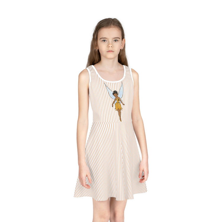 Iridessa Girls' Sleeveless Sundress - Fandom-Made