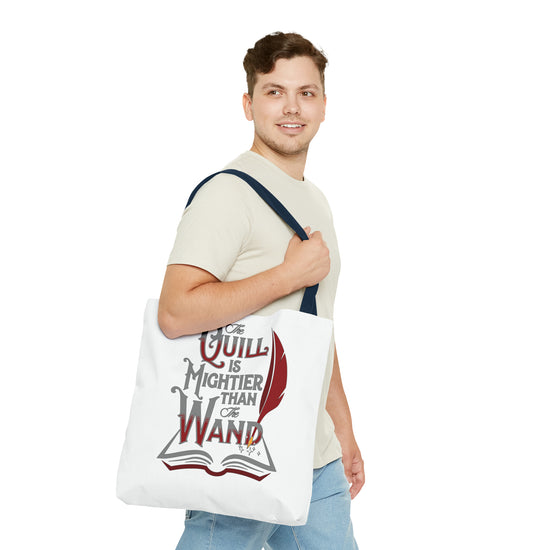 Quill Is Mightier Than The Wand Tote Bag - Fandom-Made