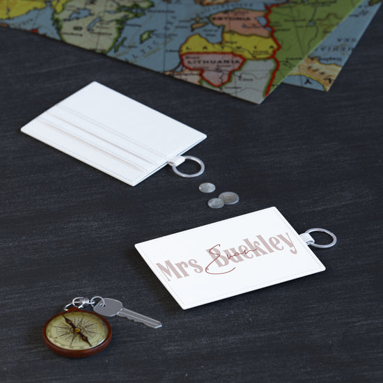 Mrs. Evan Buckley Card Holder - Fandom-Made