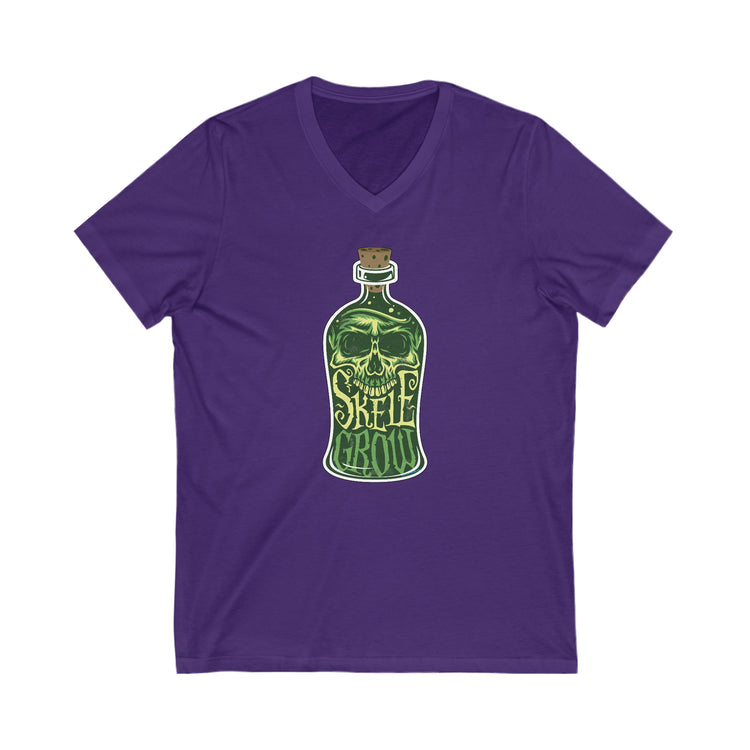 Skelegrow Potion V-Neck Tee - Fandom-Made