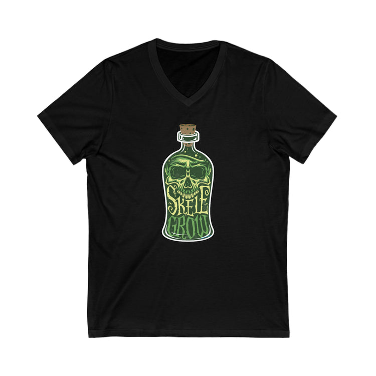 Skelegrow Potion V-Neck Tee - Fandom-Made