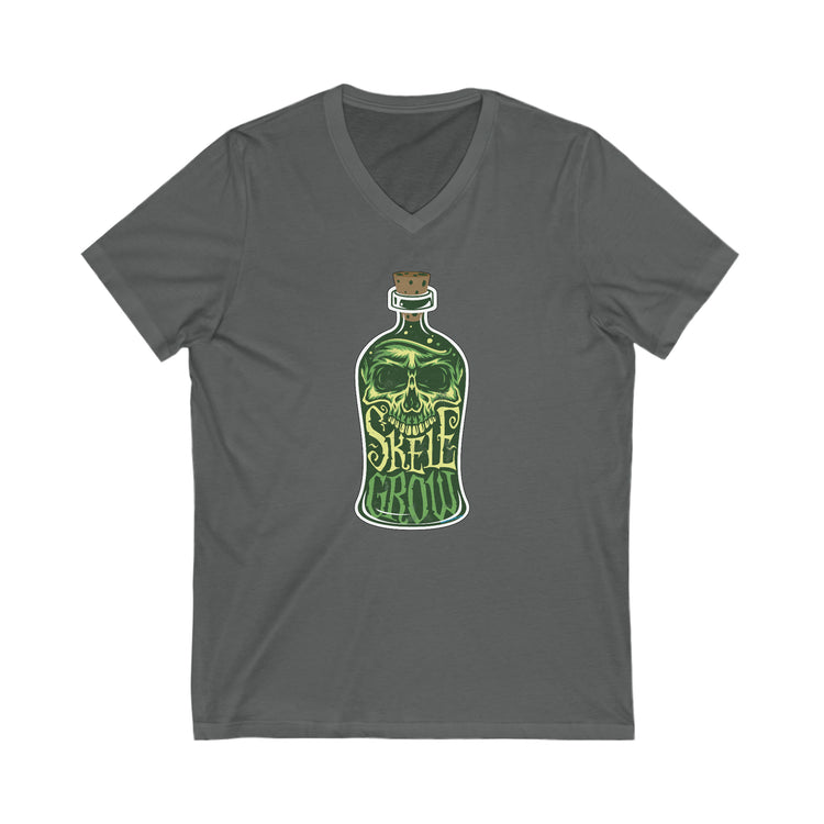 Skelegrow Potion V-Neck Tee - Fandom-Made