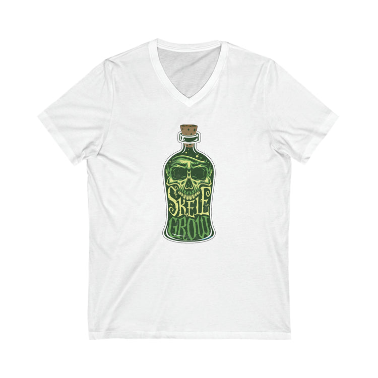 Skelegrow Potion V-Neck Tee - Fandom-Made