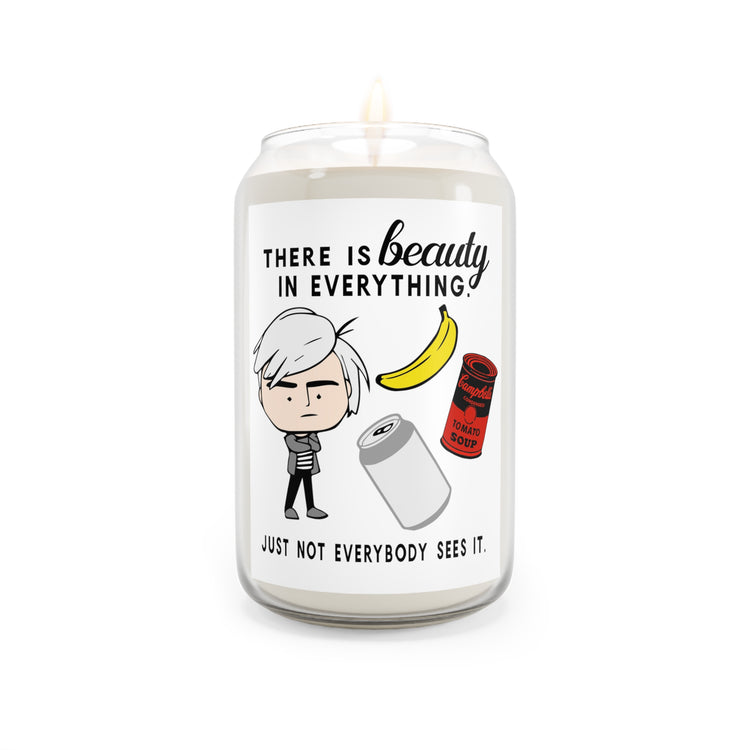 Andy Warhol Scented Candle - Fandom-Made