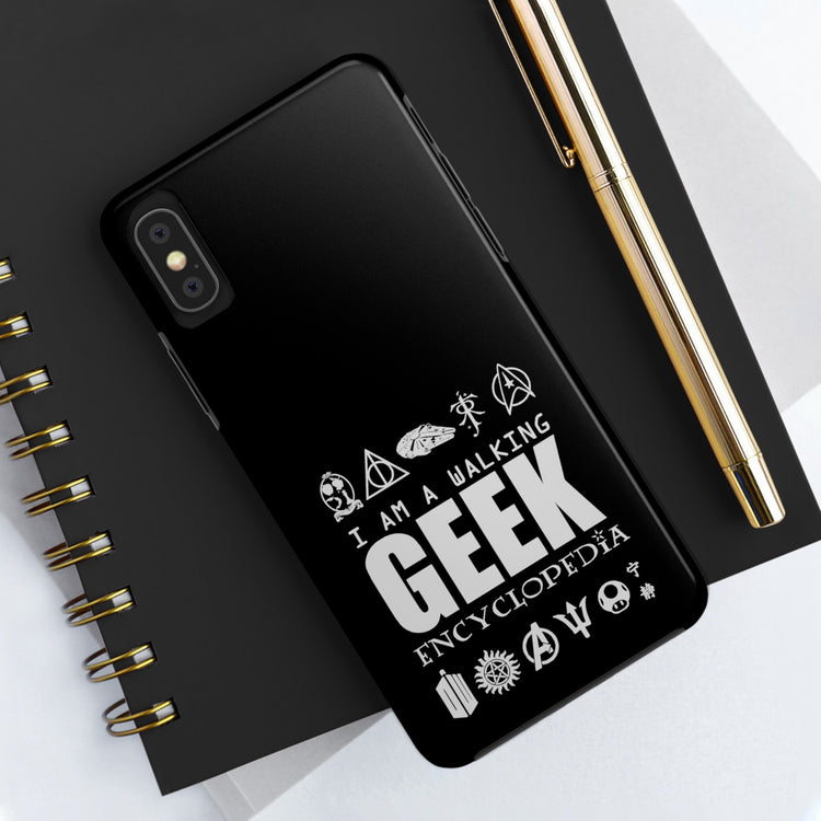 Geekdom Encyclopedia Phone Cases