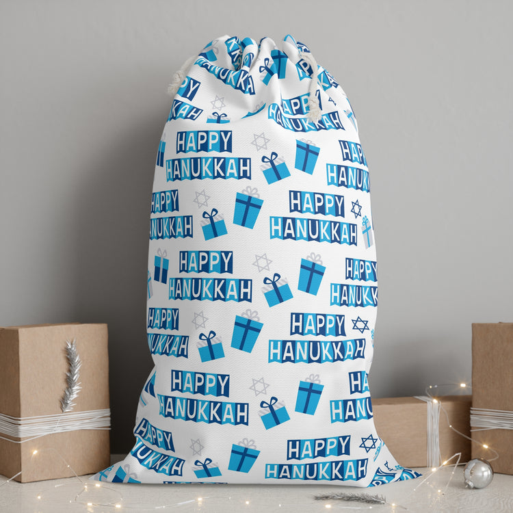 Happy Hanukkah Gift Sack