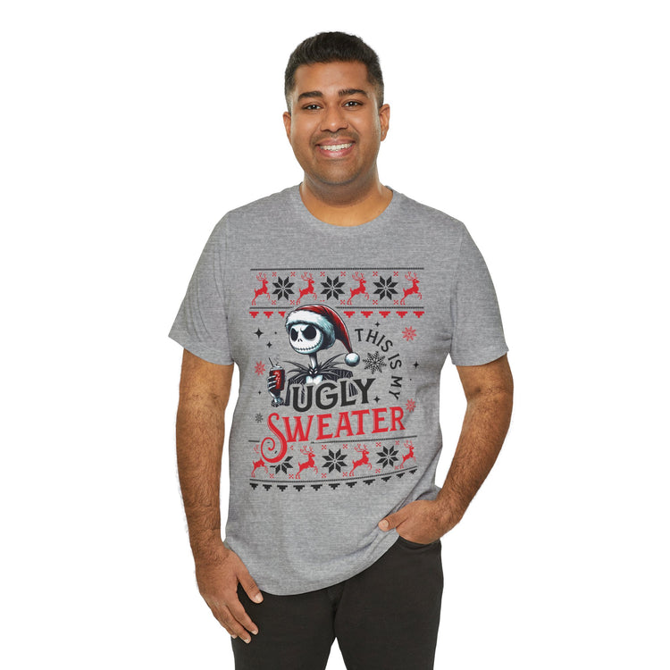 Skellington's Ugly Christmas Unisex T-Shirt