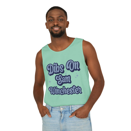 Dibs On Sam Winchester Unisex Tank Top - Fandom-Made