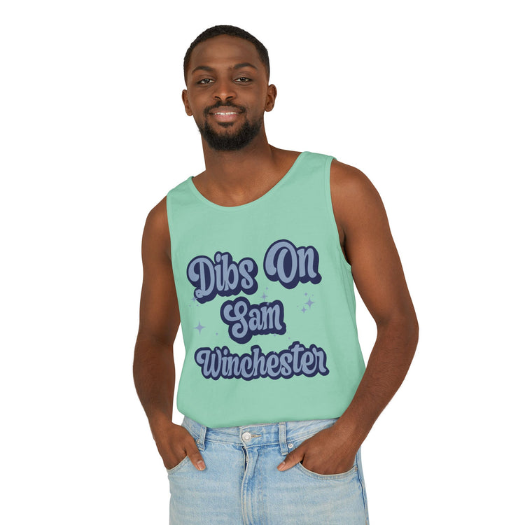 Dibs On Sam Winchester Unisex Tank Top - Fandom-Made
