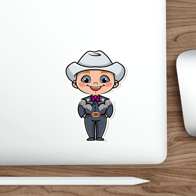 Western Ken Die-Cut Stickers - Fandom-Made